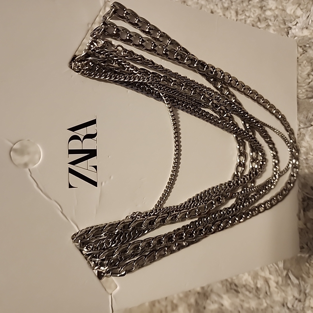Zara Silver Chain Necklace